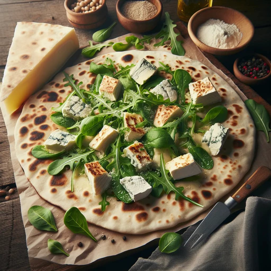 Piadina con Stracchino e Rucola
