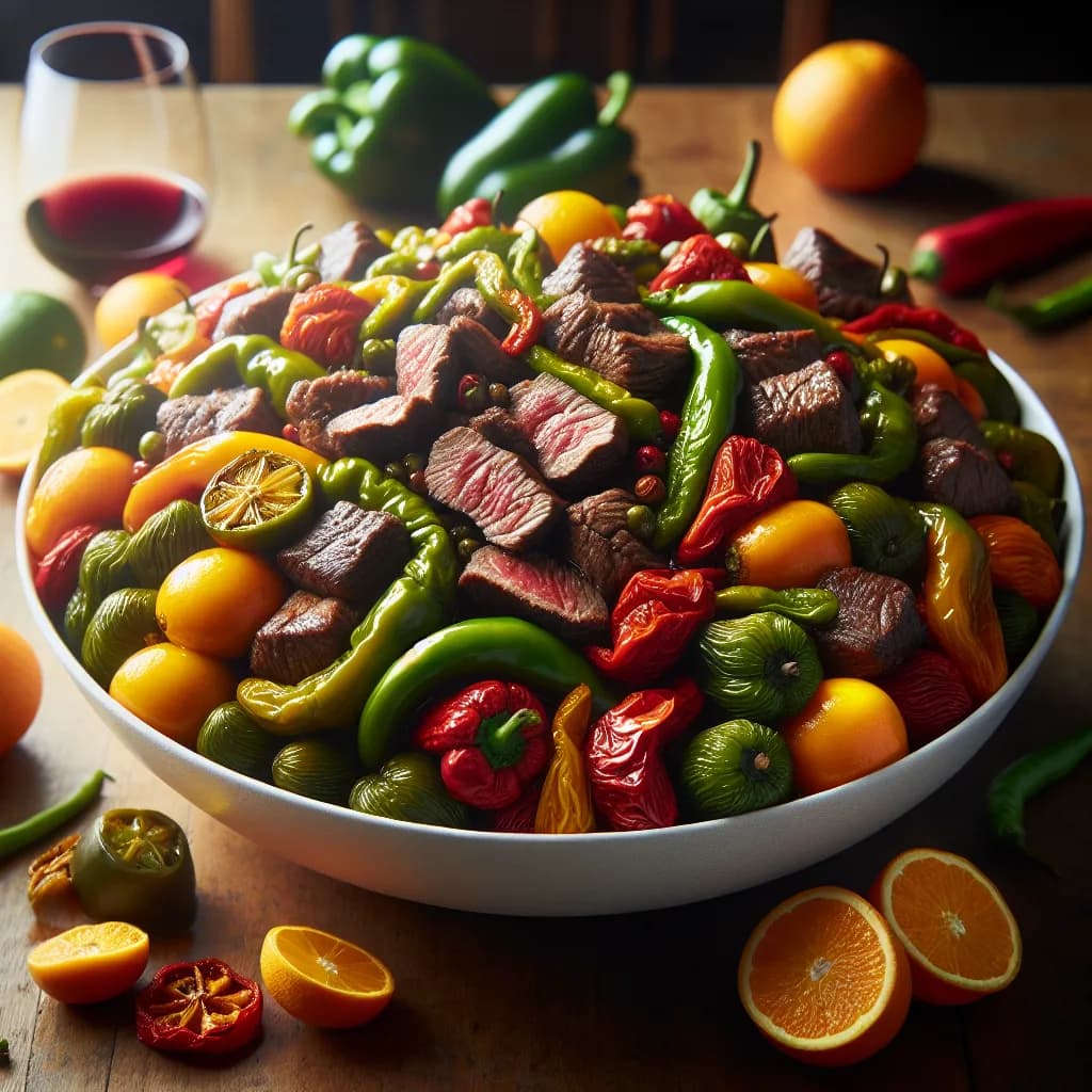 Piment Royal aux Viandes et Agrumes