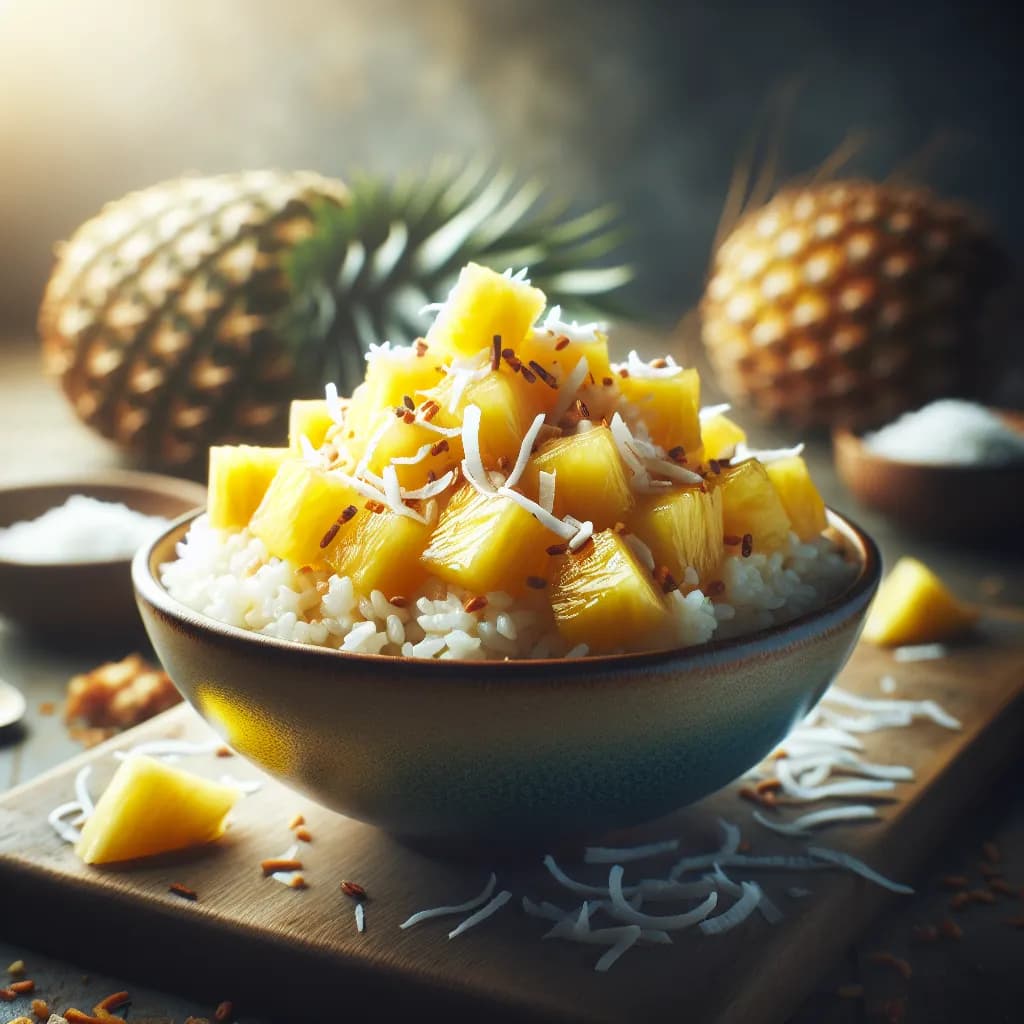 Pineapple Coconut Rice