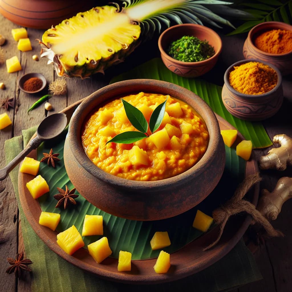 Pineapple Pachadi