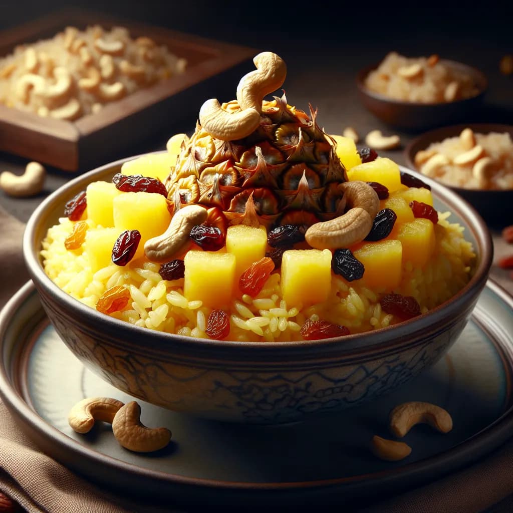 Pineapple Sweet Rice