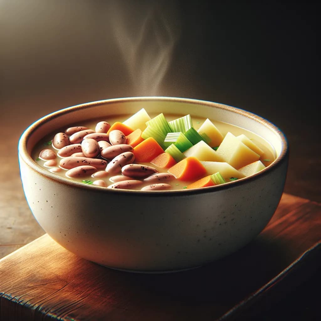 Pinto Bean and Chicken Soup