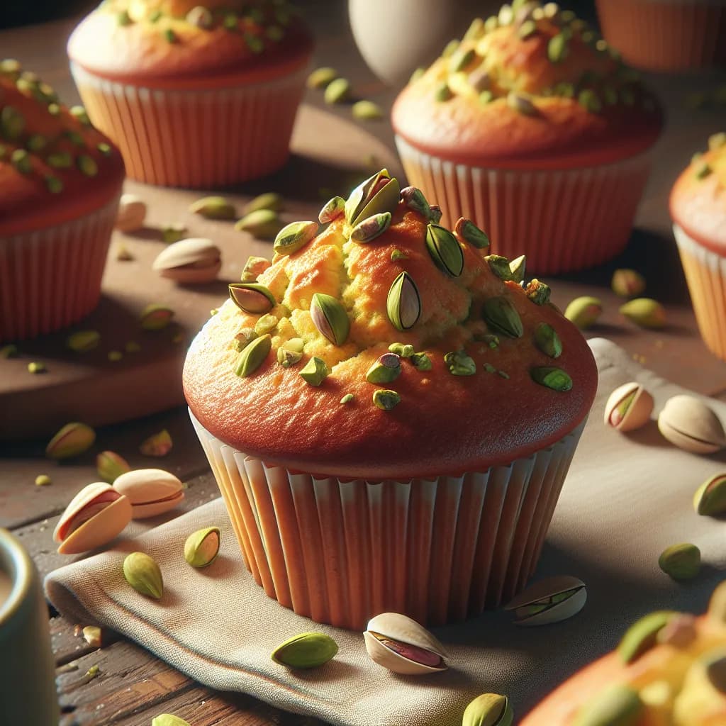 Pistachio Muffins