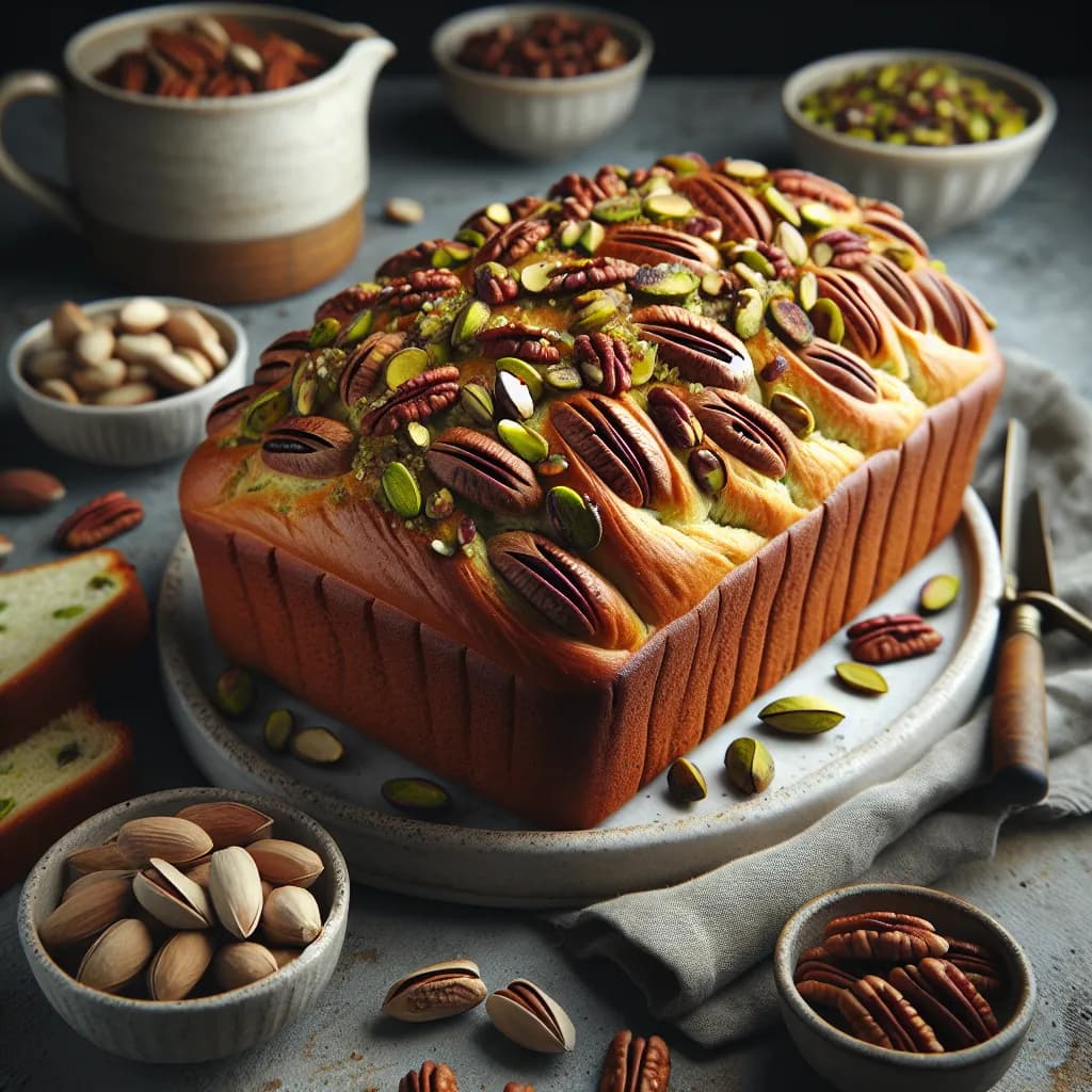 Pistachio Pecan Bread