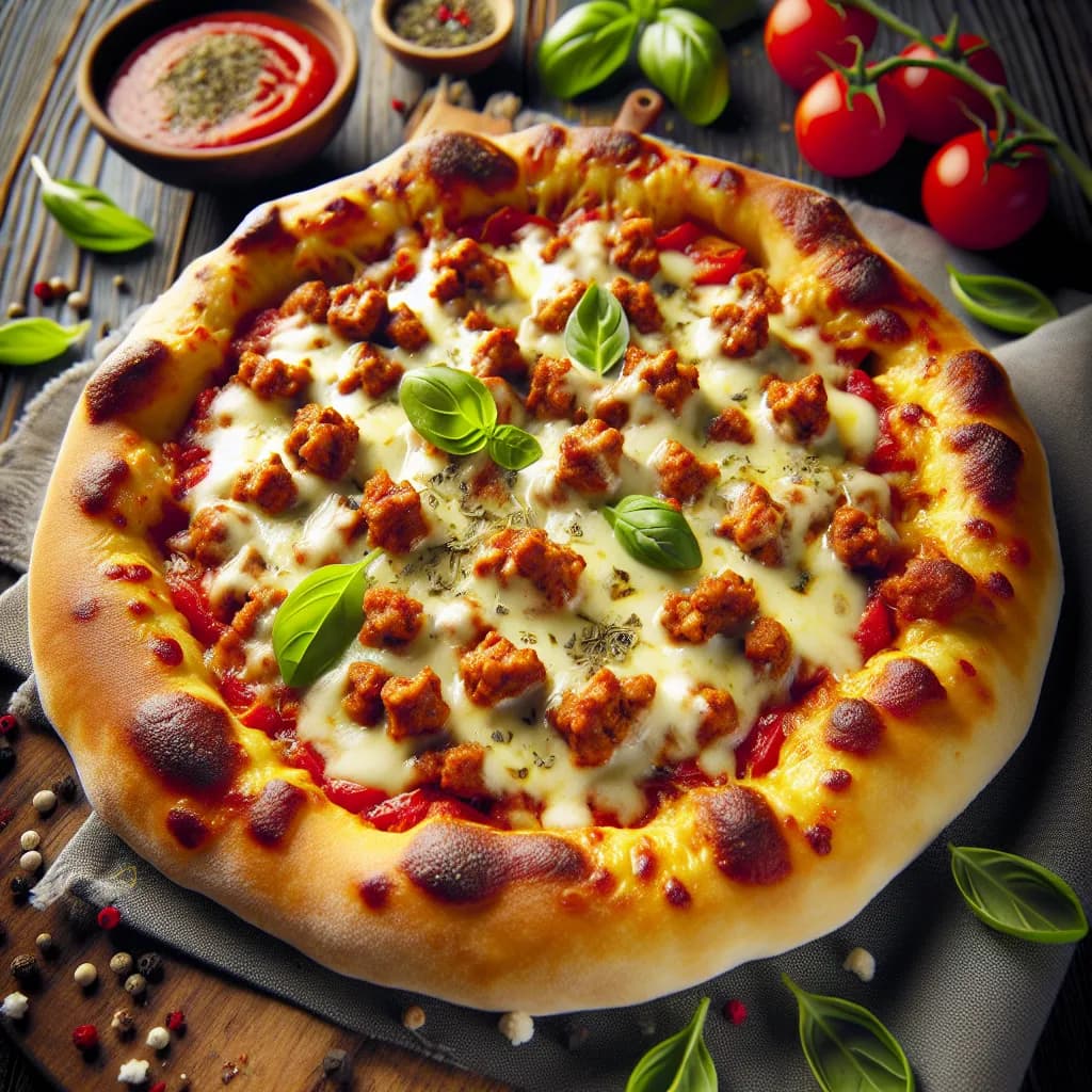 Pizza Auflauf mit Hackfleisch