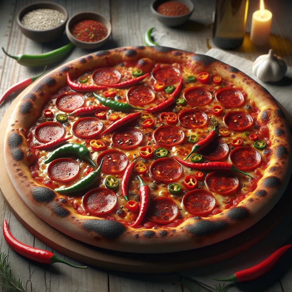 Pizza Inferno Piccante