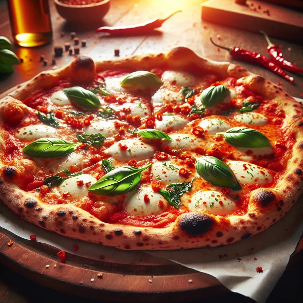 Pizza Margherita Piccante