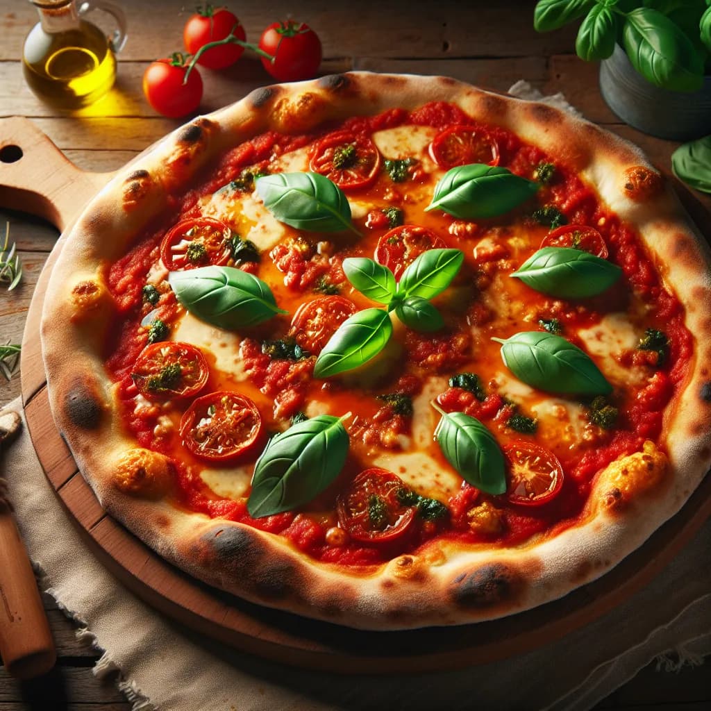 Pizza Margherita Vegana
