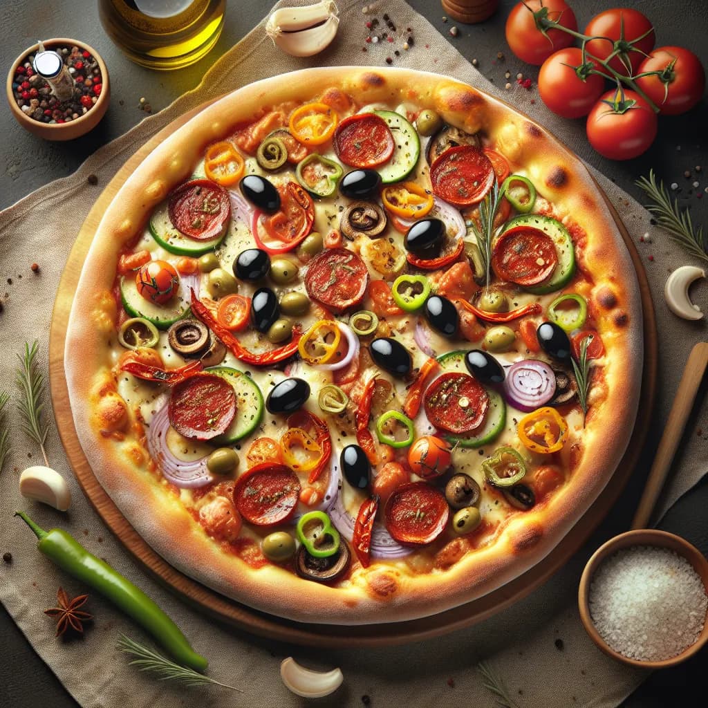 Pizza Mediorientale