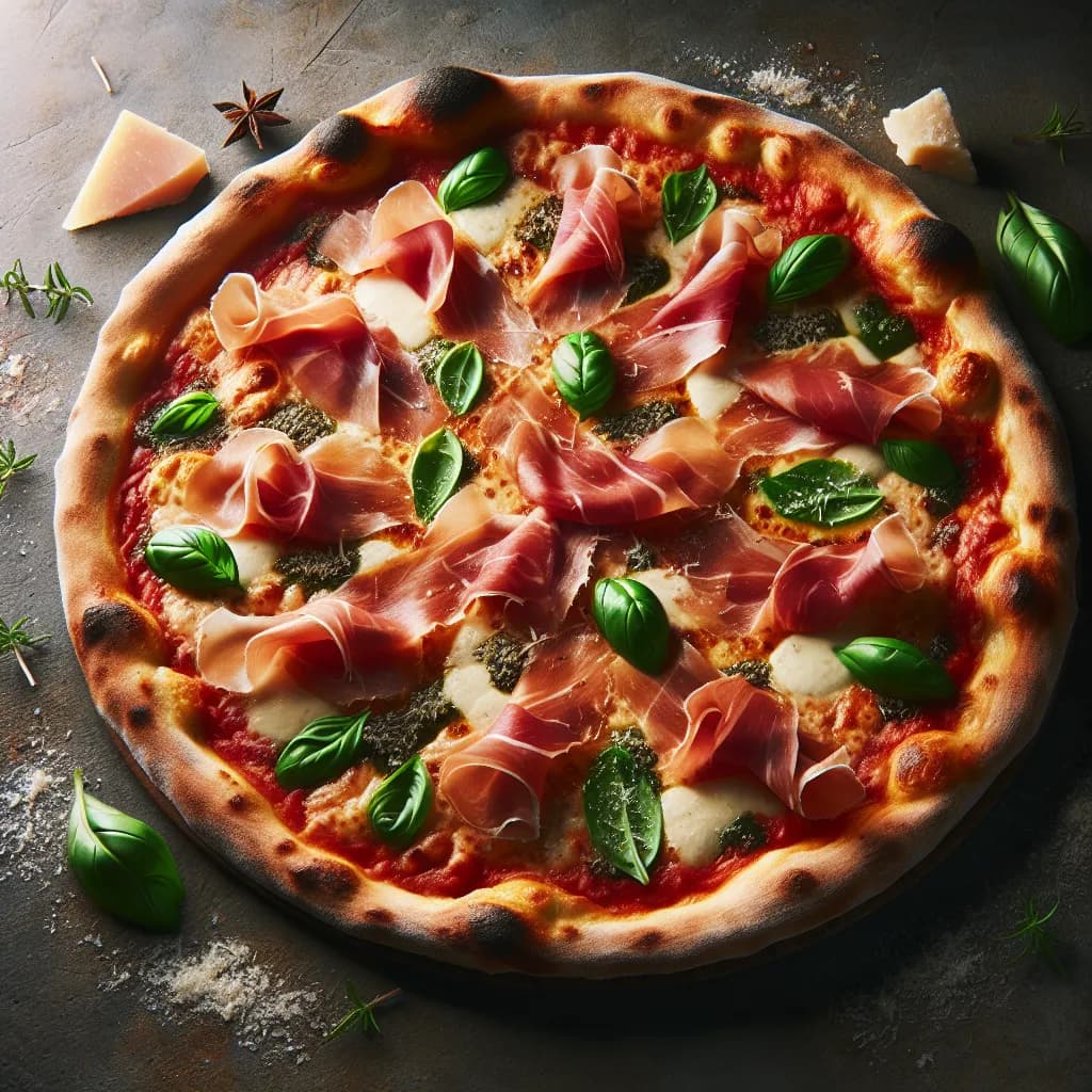 Pizza Prosciutto Clasică