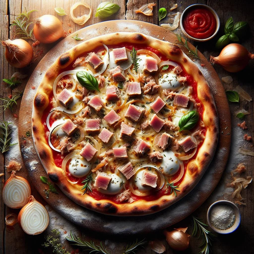 Pizza al Tonno e Cipolla