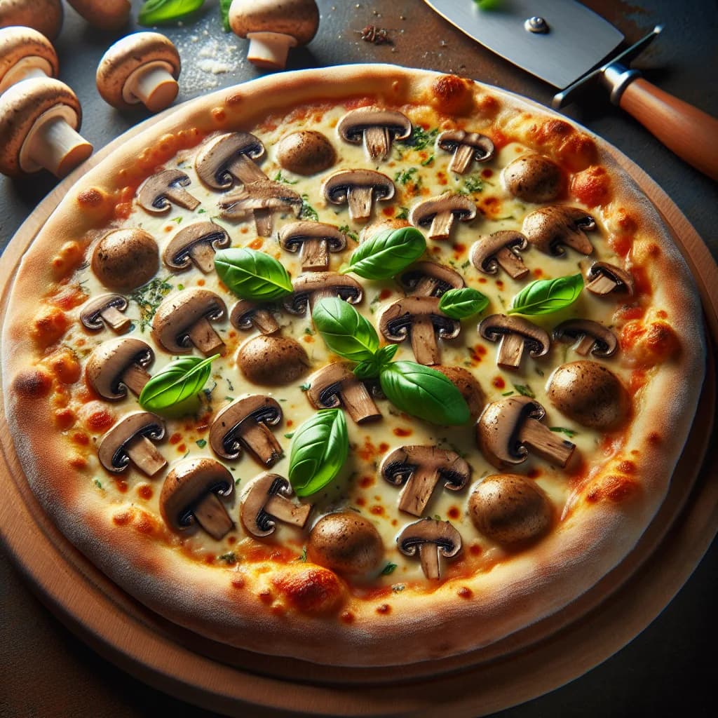 Pizza aux Champignons