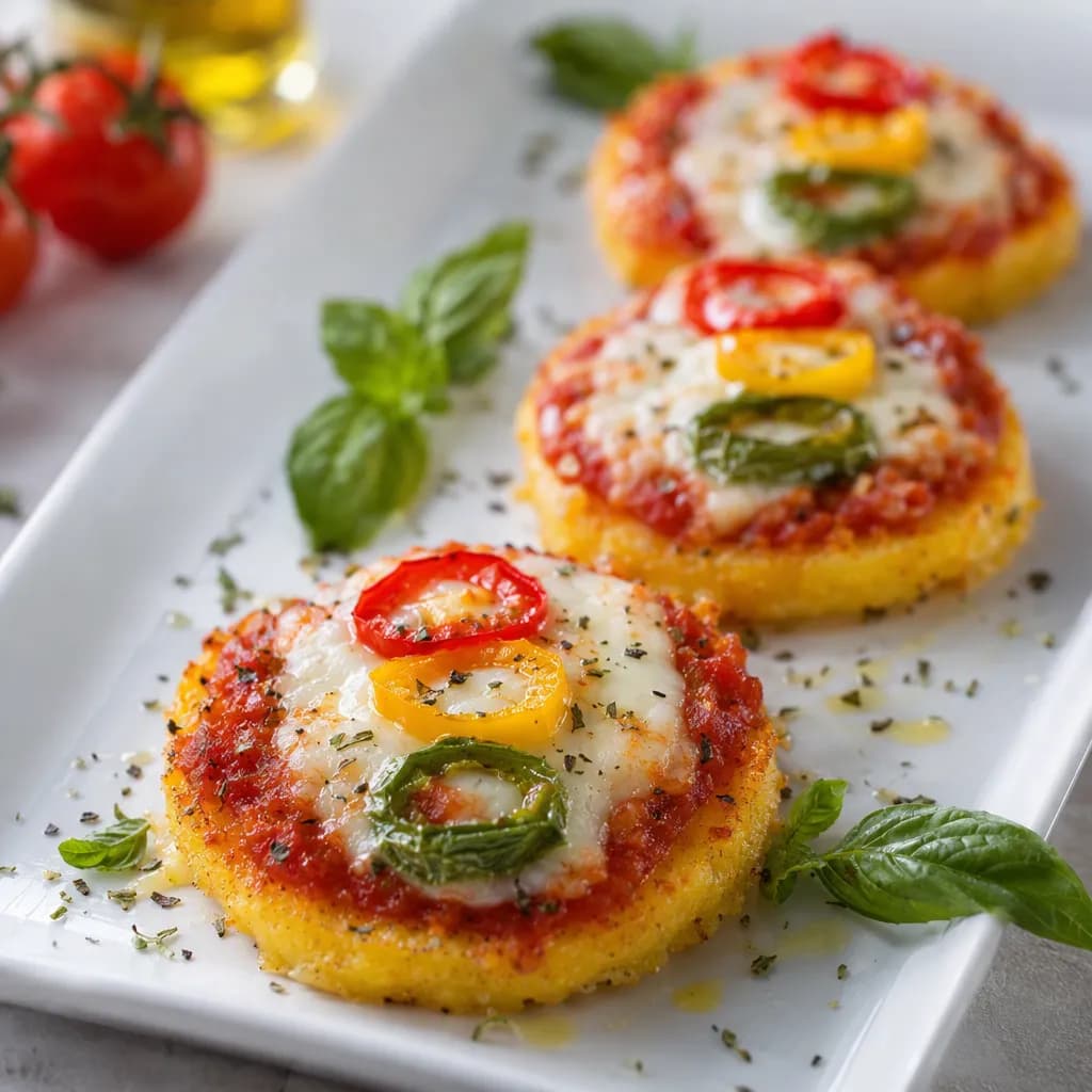 Pizzette Semaforo di Polenta