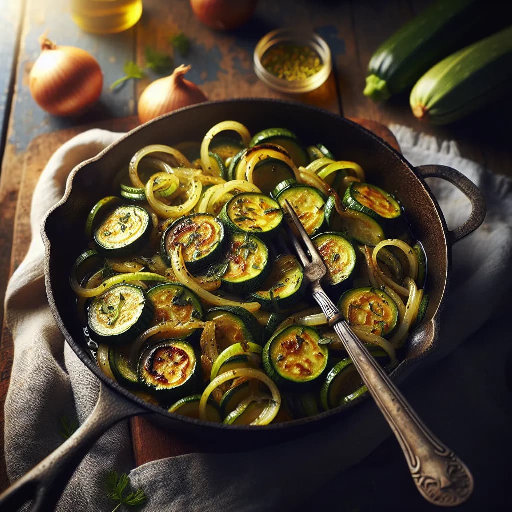 Poêlée de Courgettes Provençale