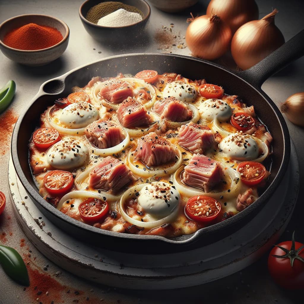Poêlée de Thon et Mozzarella
