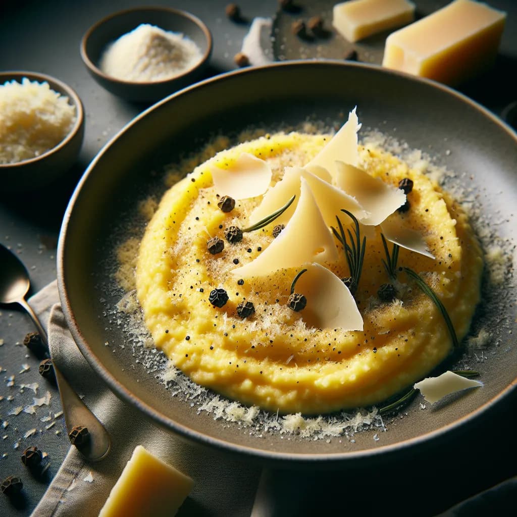 Polenta Cacio e Pepe