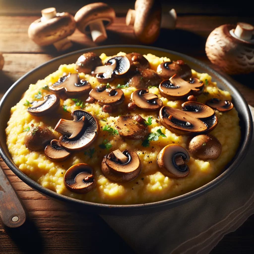 Polenta con Funghi