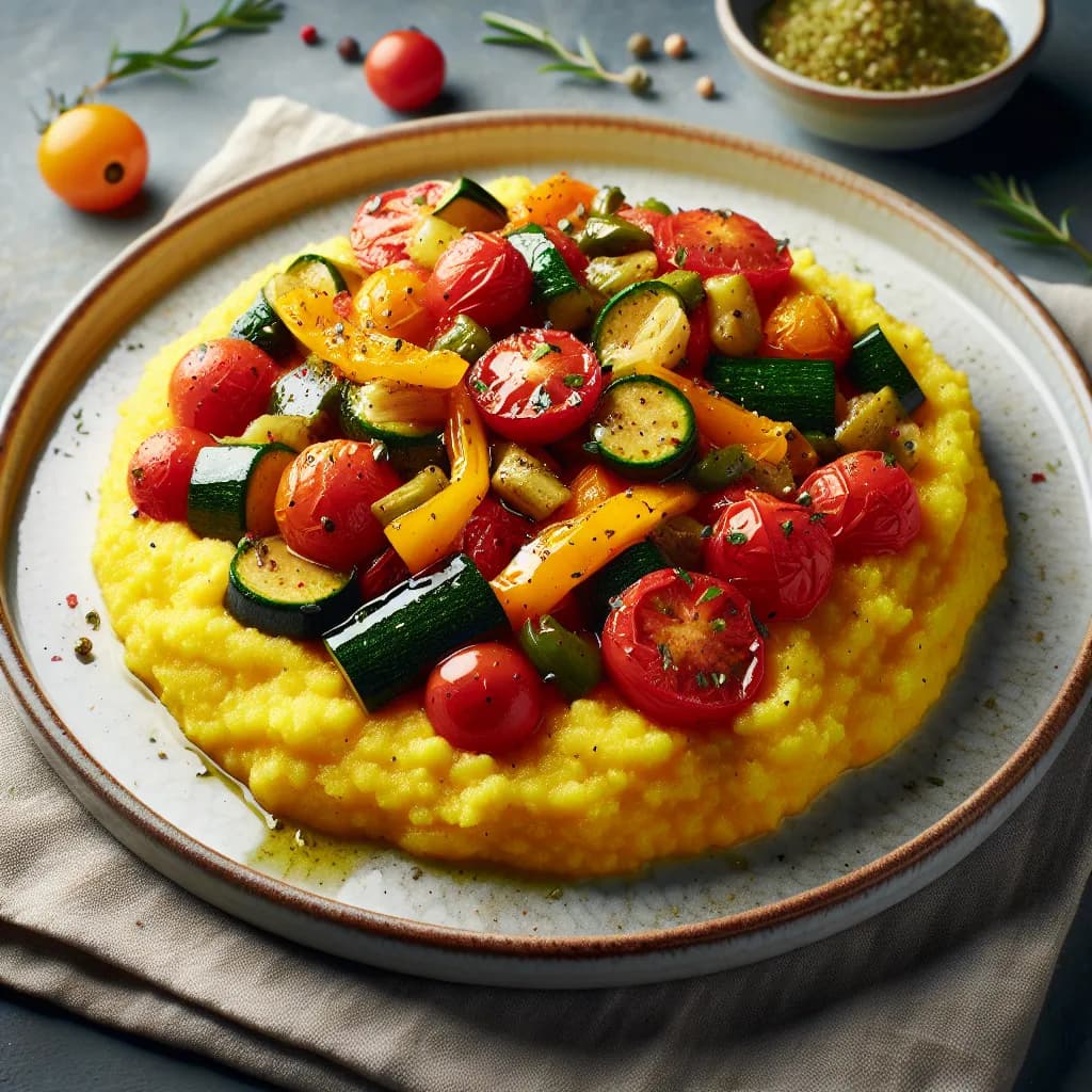 Polenta con Verdure
