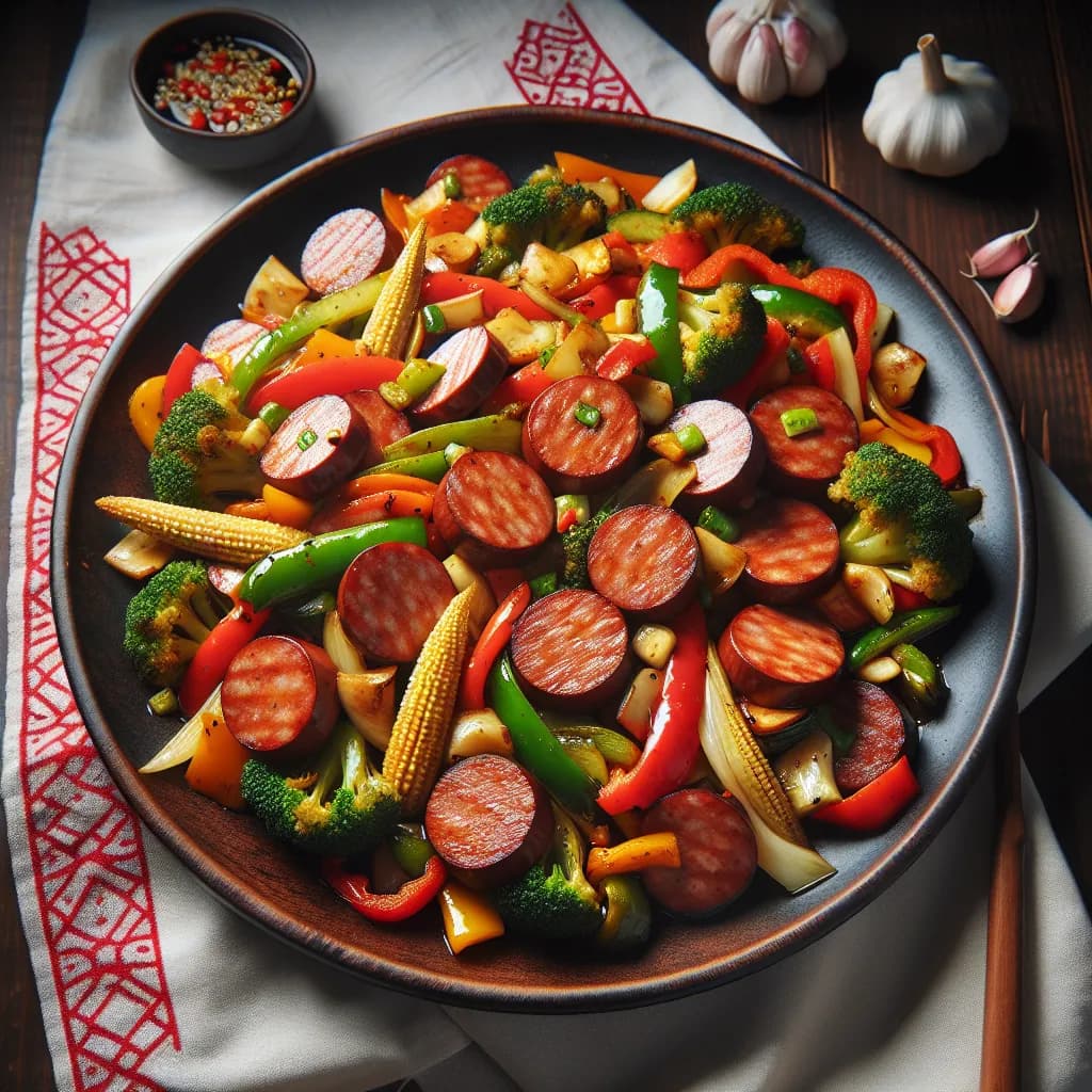 Polish Sausage Stir-Fry