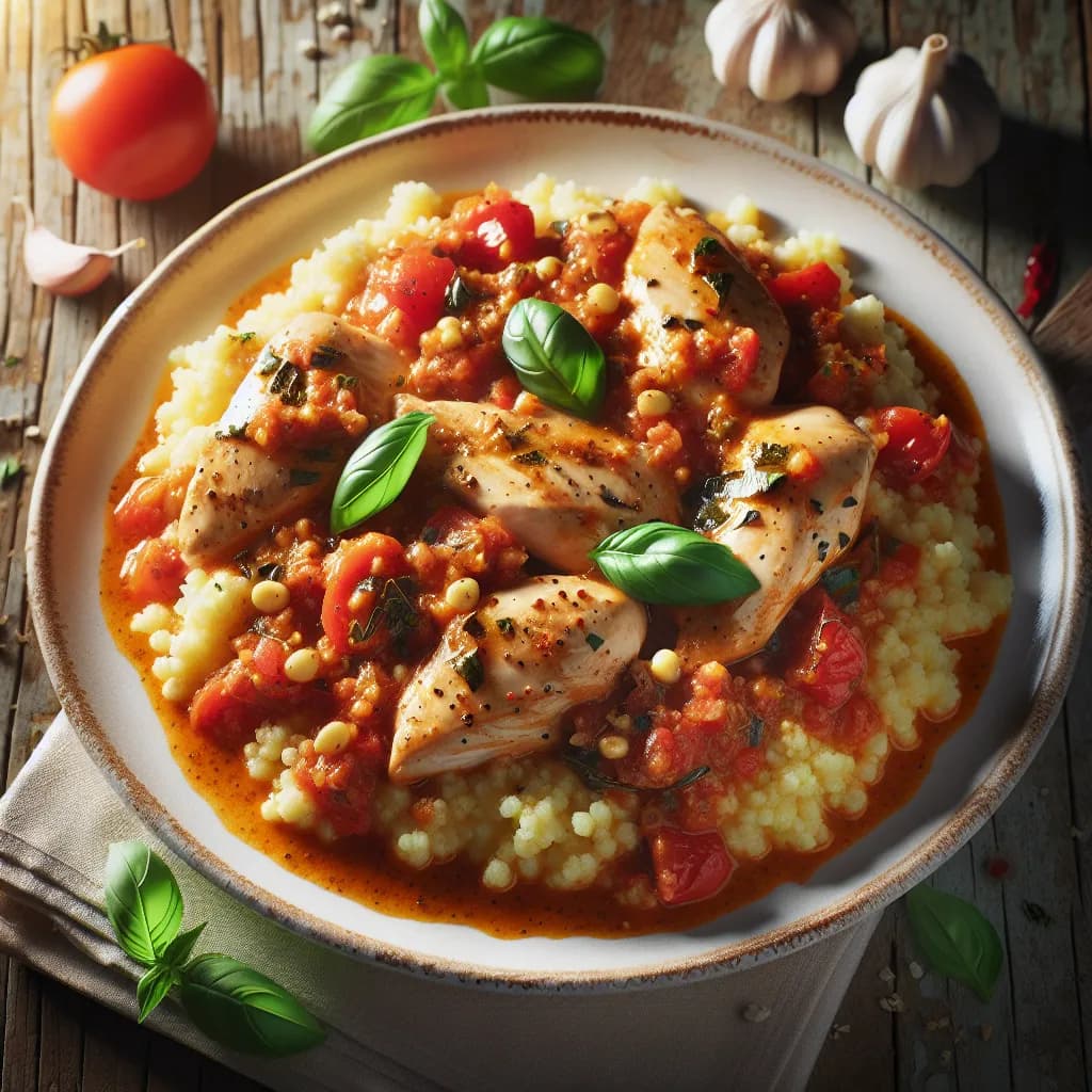 Pollo e Semolino alla Pizzaiola
