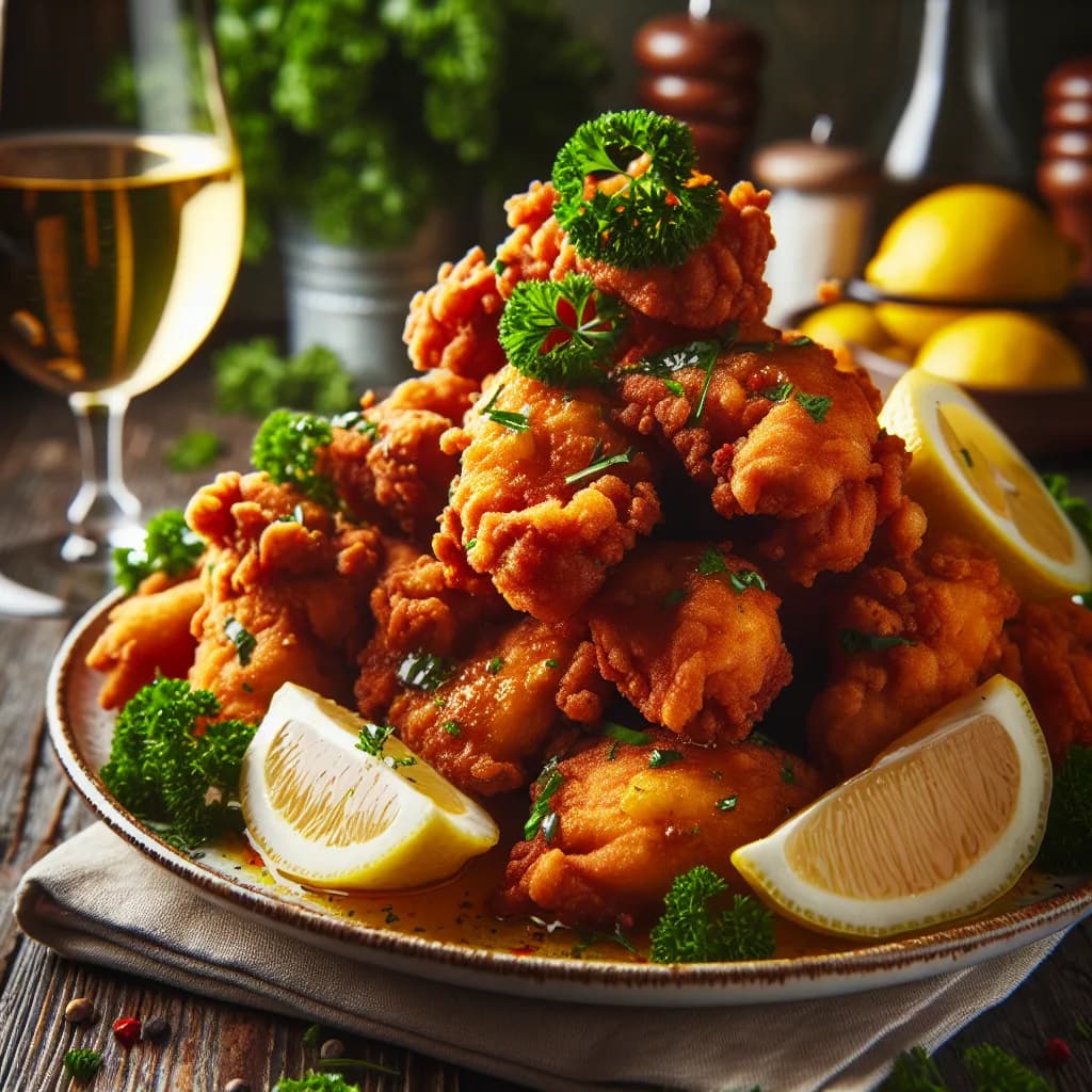 Pollo fritto piccante