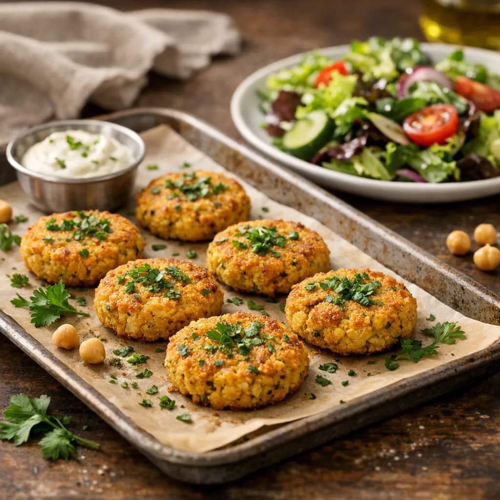 Polpette di Ceci al Forno