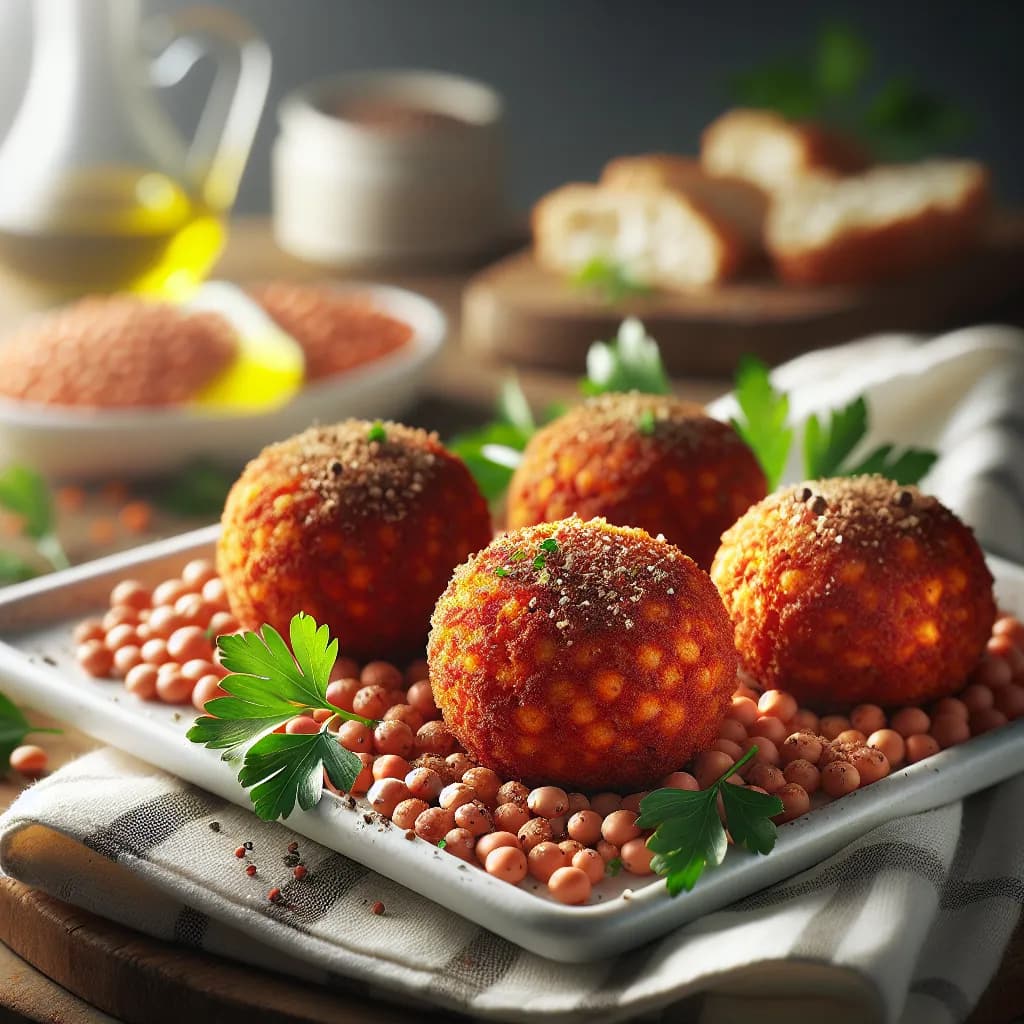 Polpette di Lenticchie Rosse