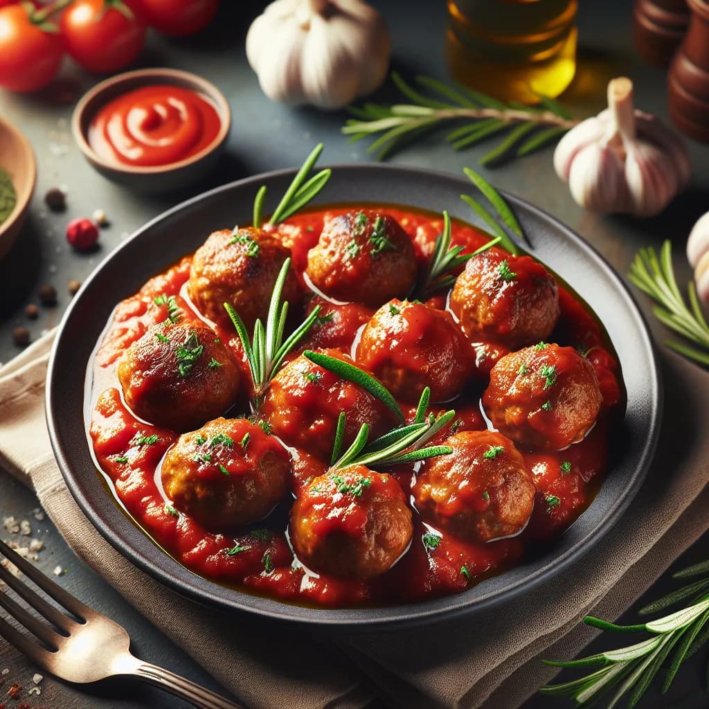 Polpette di Maiale al Sugo