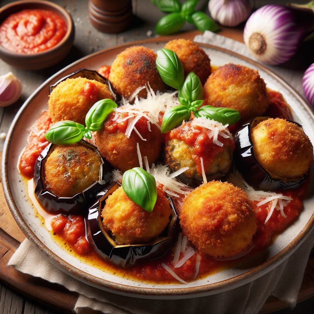 Polpette di Melanzane Napoletane