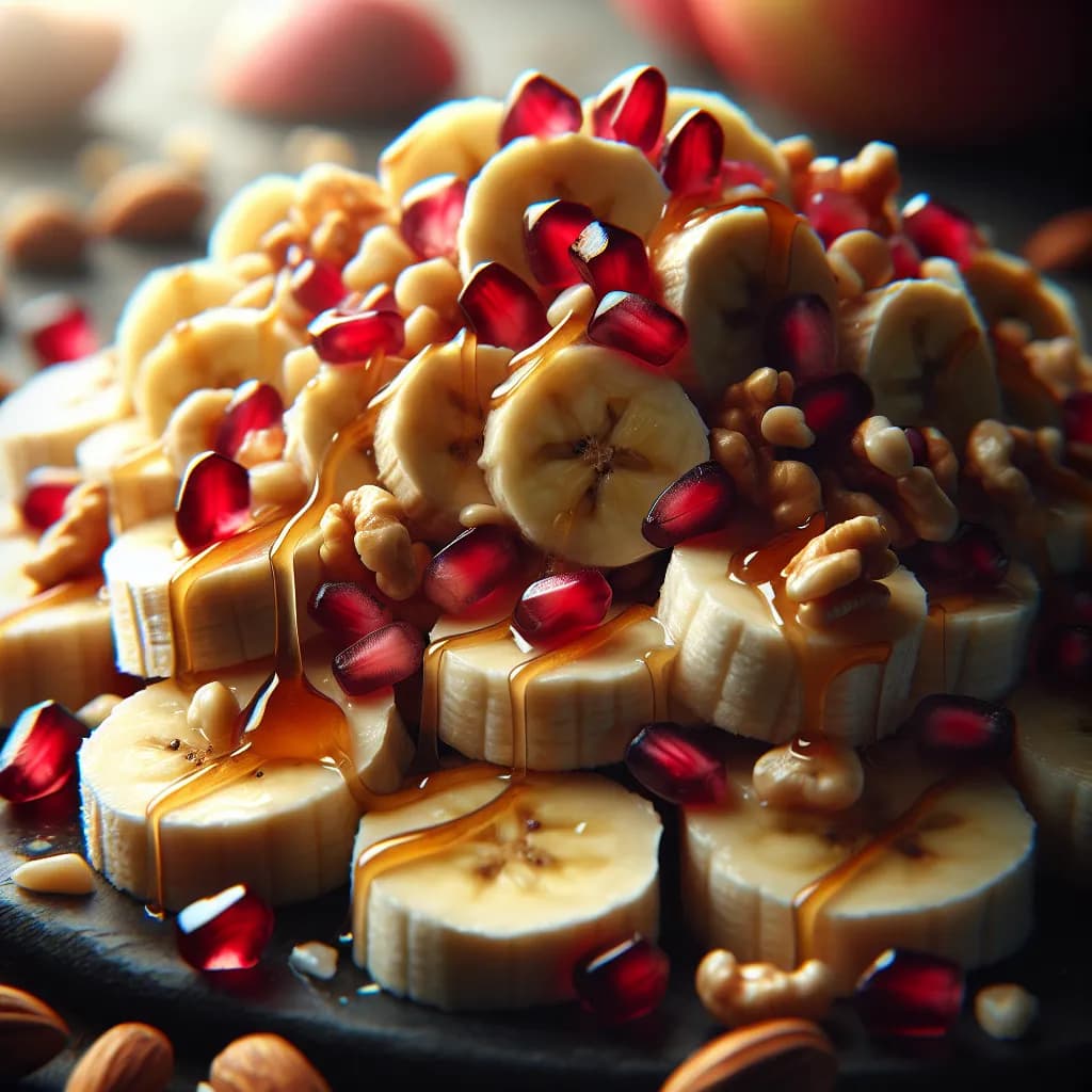 Pomegranate Banana Salad