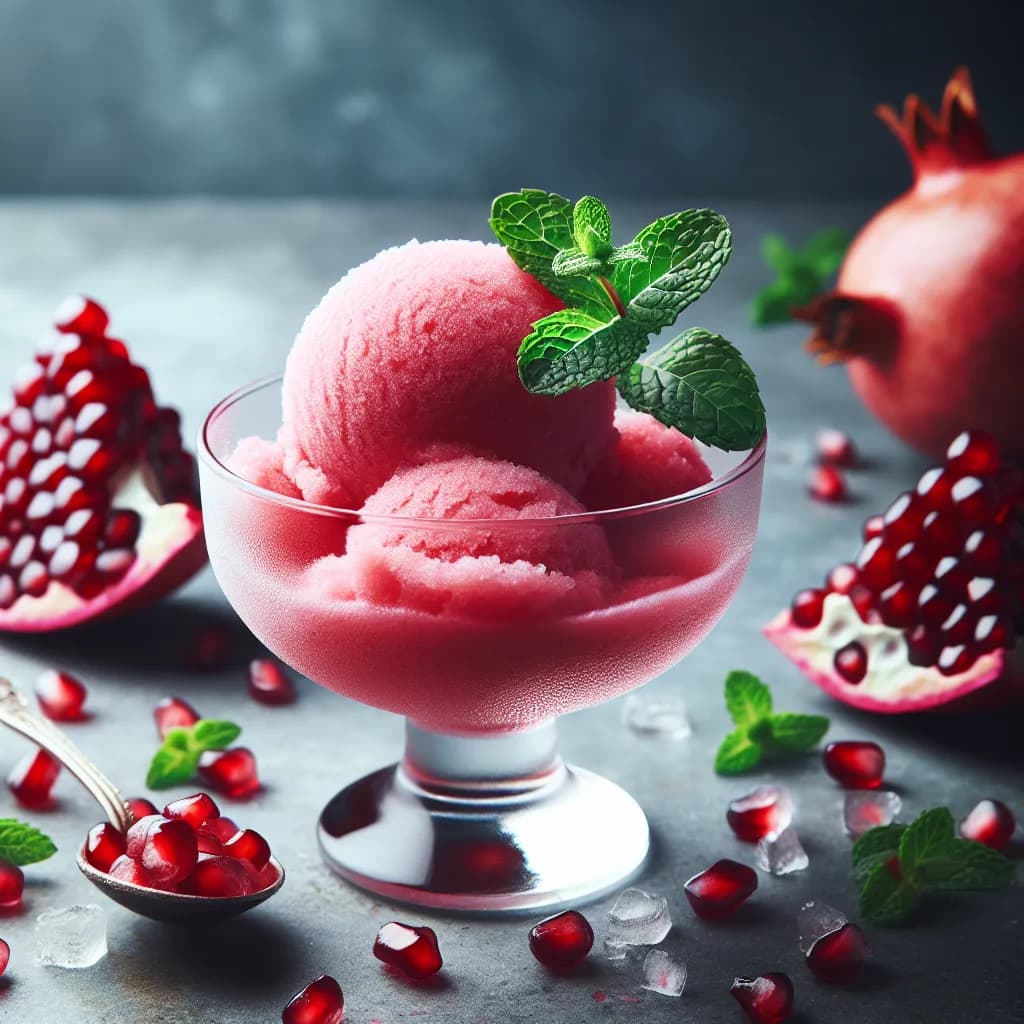 Pomegranate Sorbet