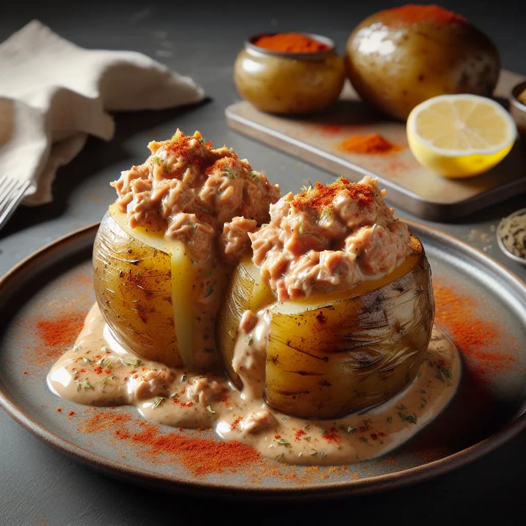 Pommes de Terre Farcies au Thon