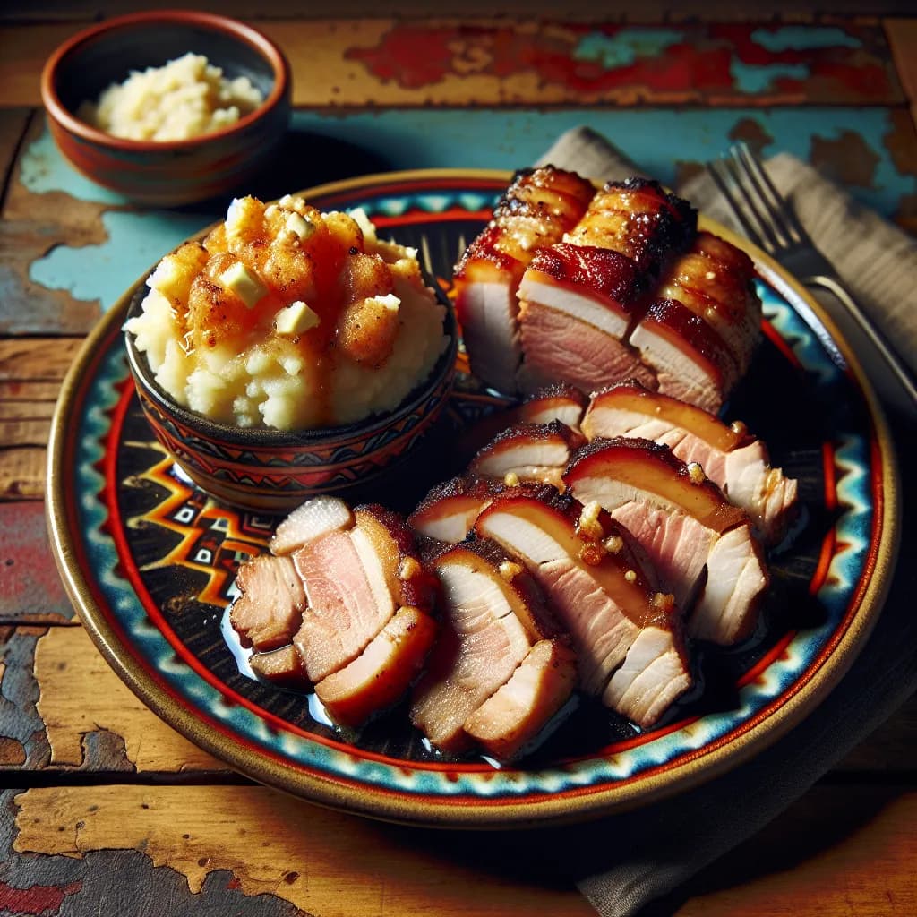 Pork Belly and Cheese Stuffed Mealie Pap