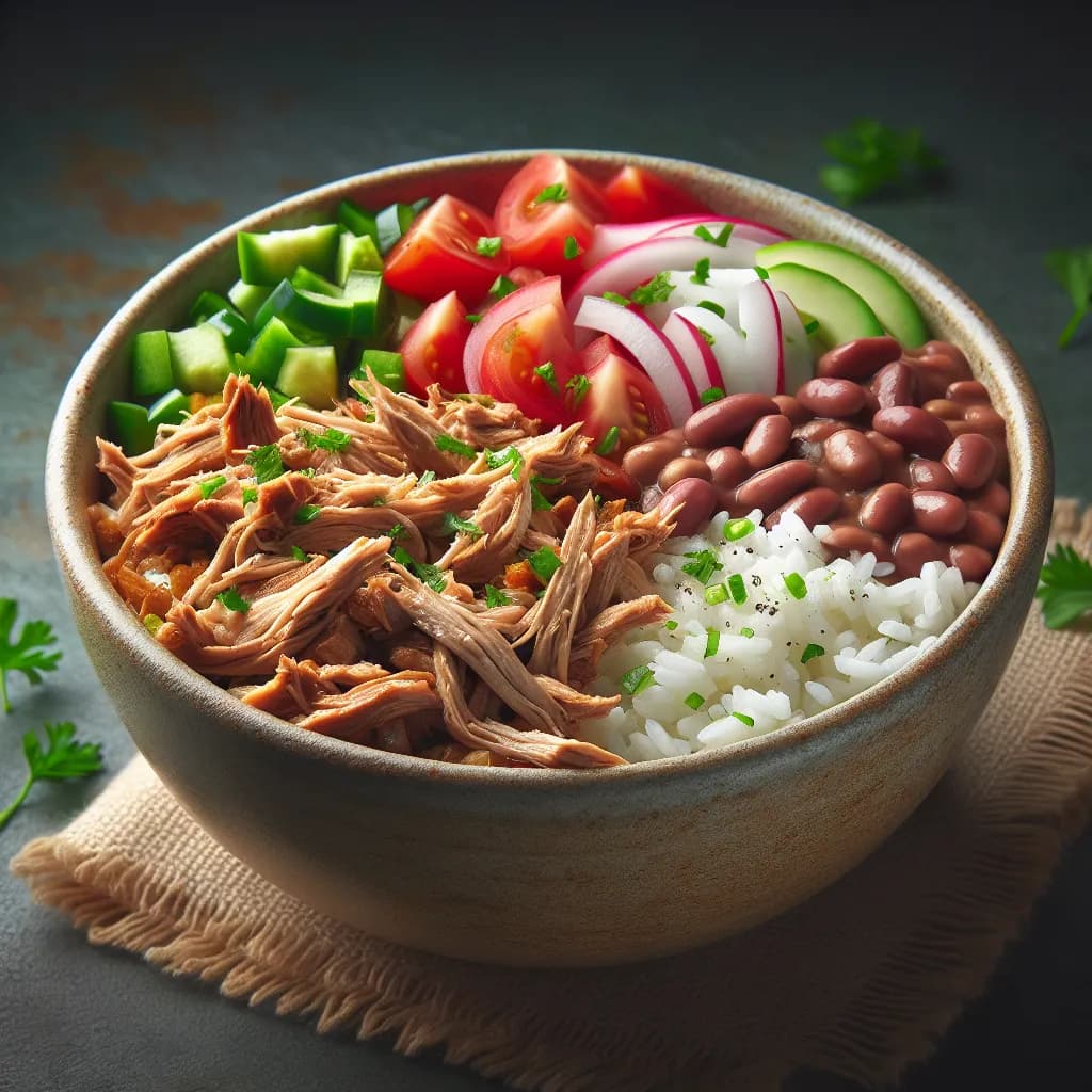 Pork Carnitas Burrito Bowl