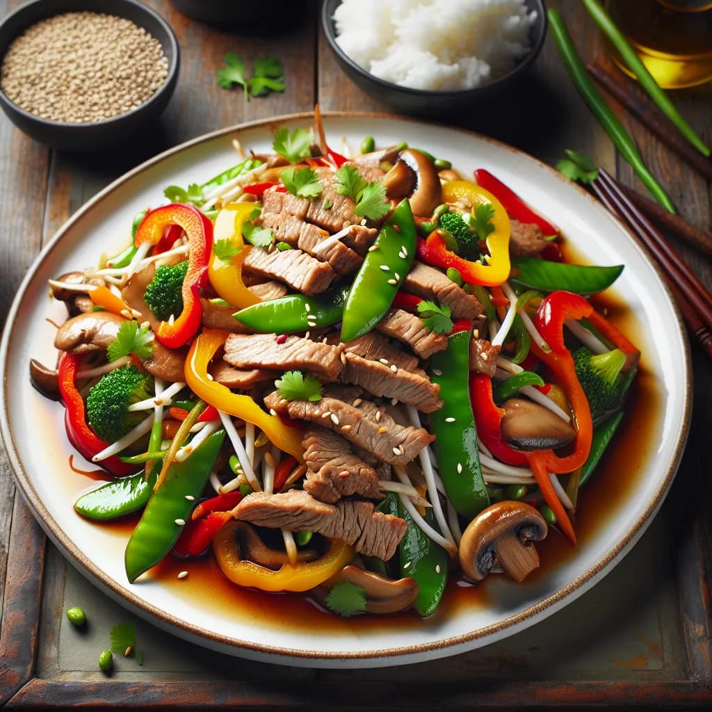 Pork Stir-Fry with Vegetables
