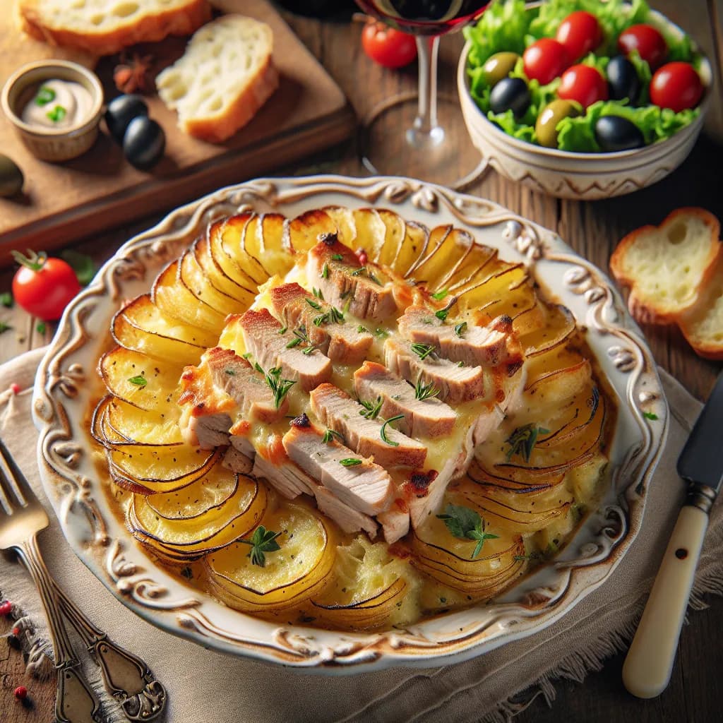 Pork and Potato Bake