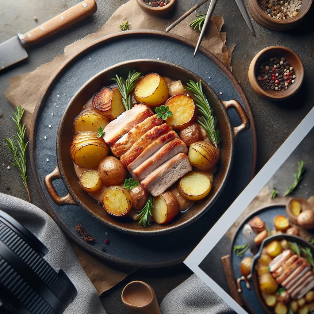 Pork and Potato Casserole