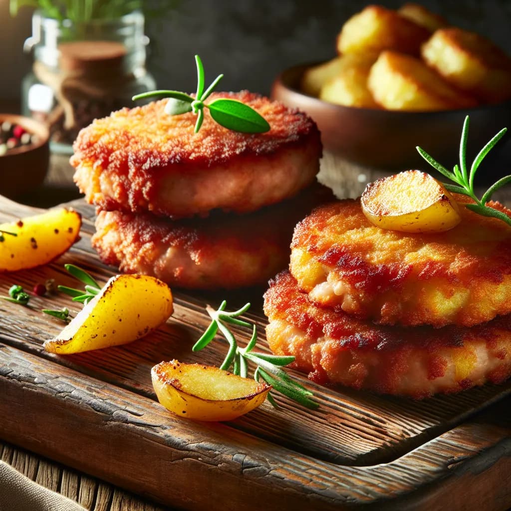 Pork and Potato Patties