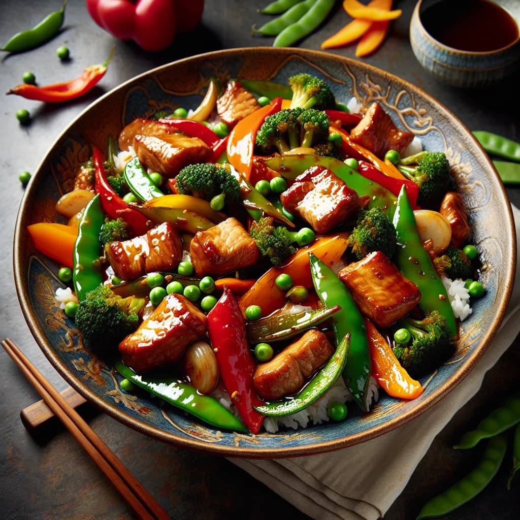 Pork and Vegetable Stir-Fry