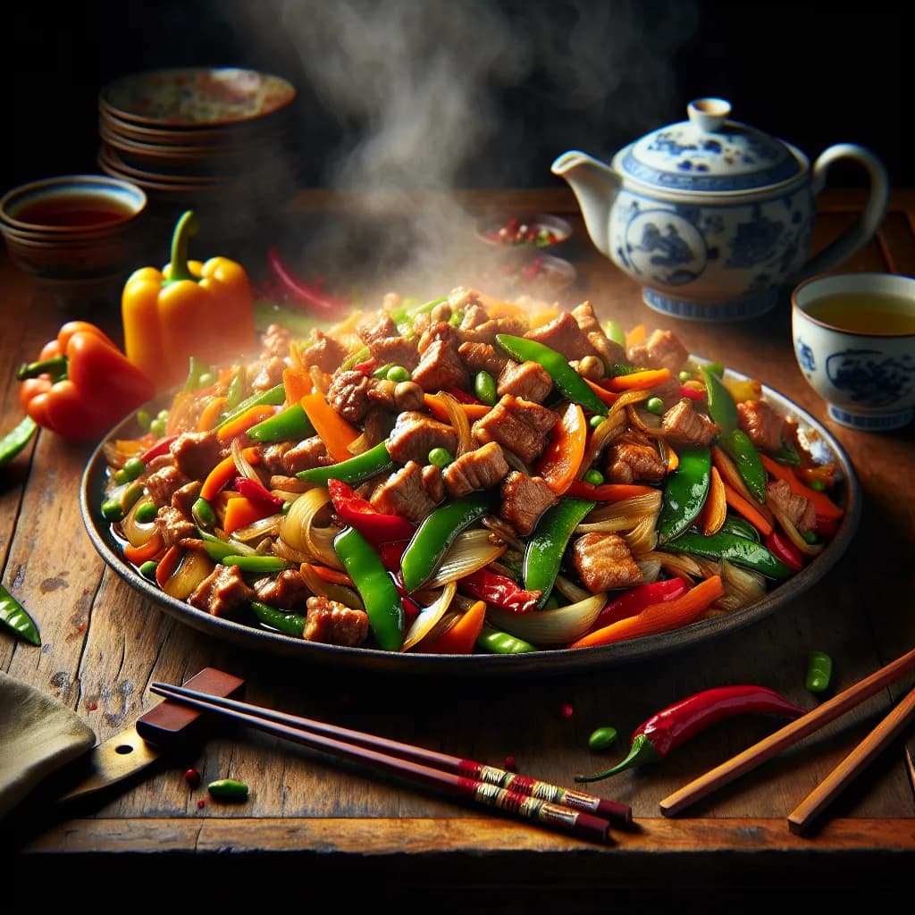 Pork and Vegetable Stir-Fry
