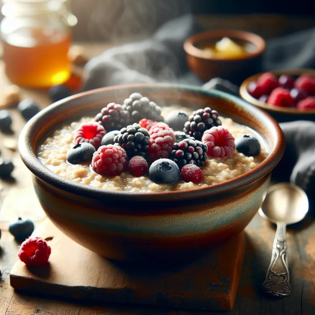 Porridge di Avena e Frutti di Bosco