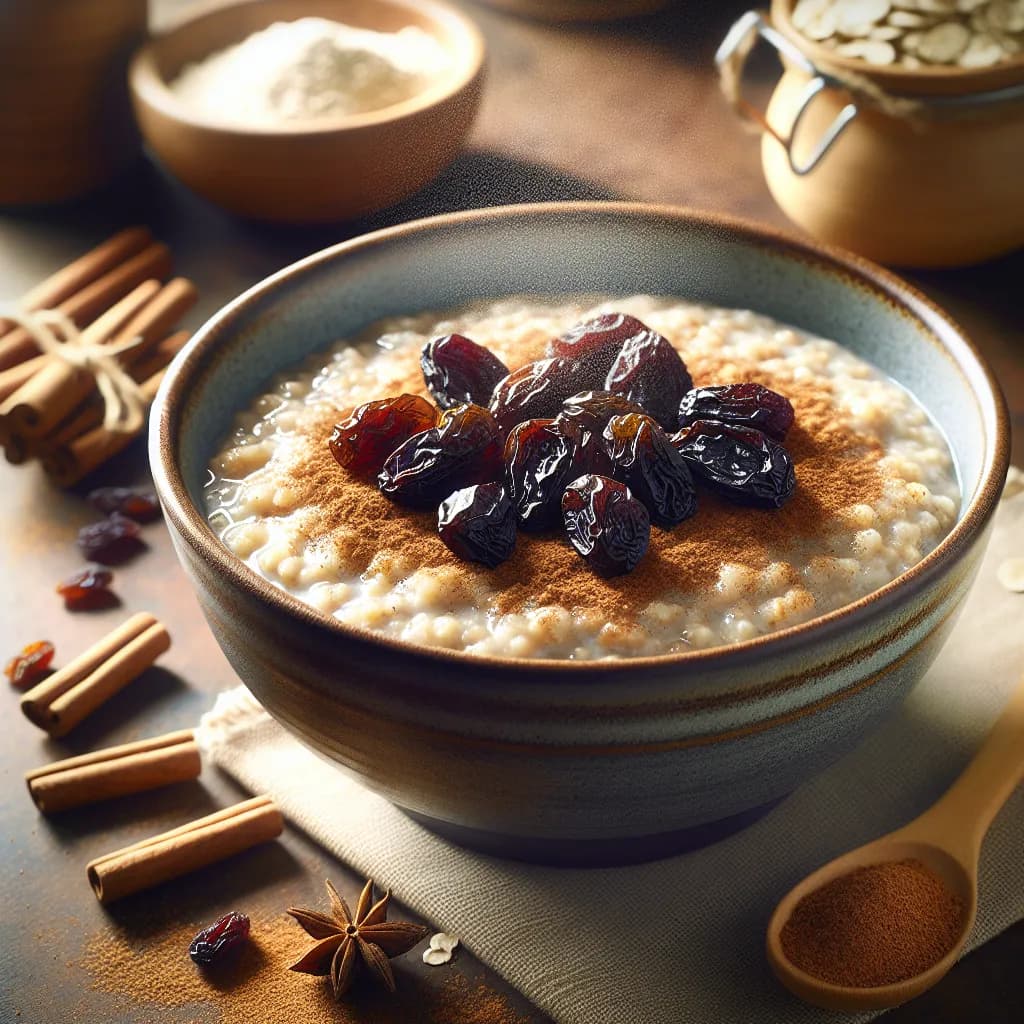 Porridge di Avena e Uvetta