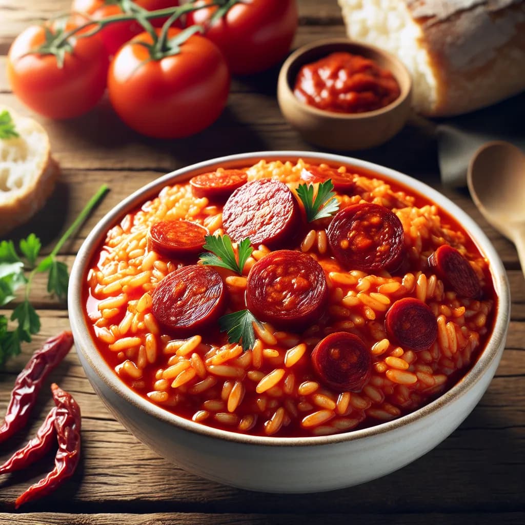 Portugiesischer Tomatenreis