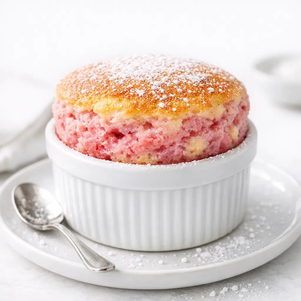 Potato Beetroot Soufflé
