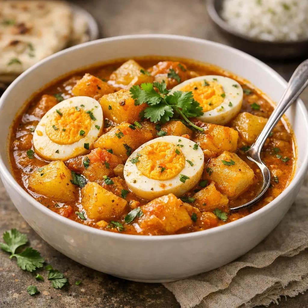 Potato Egg Curry