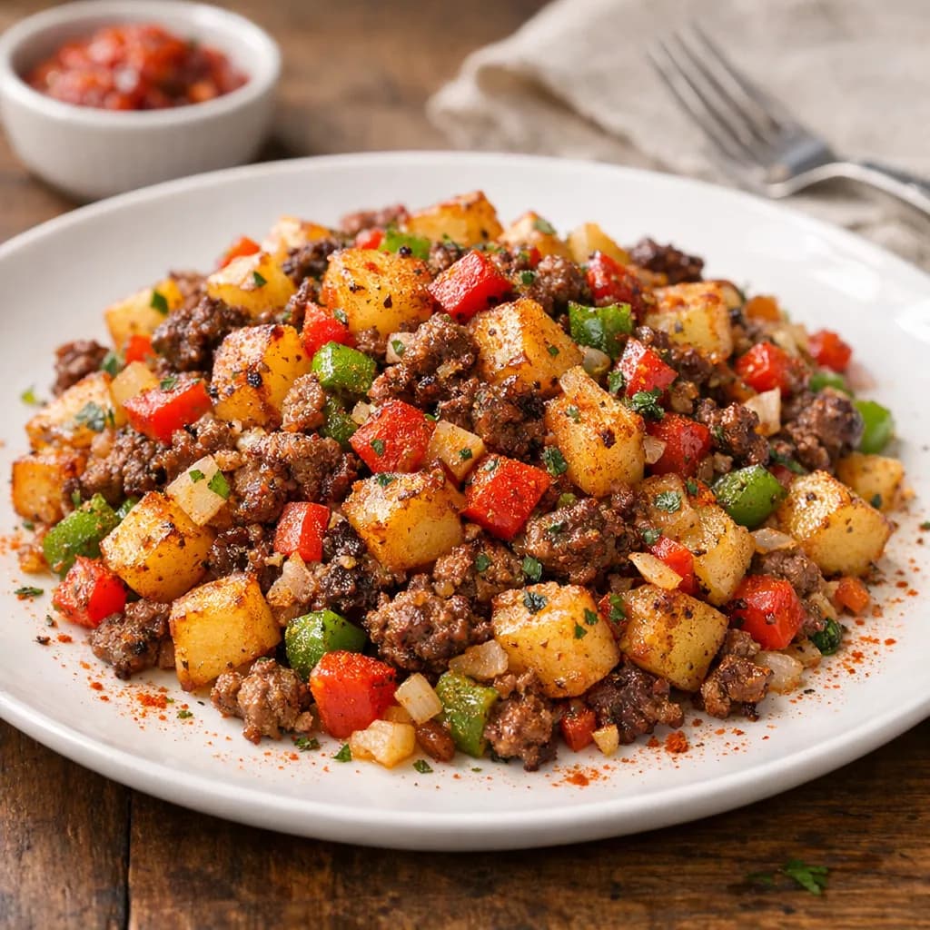 Potato and Beef Hash