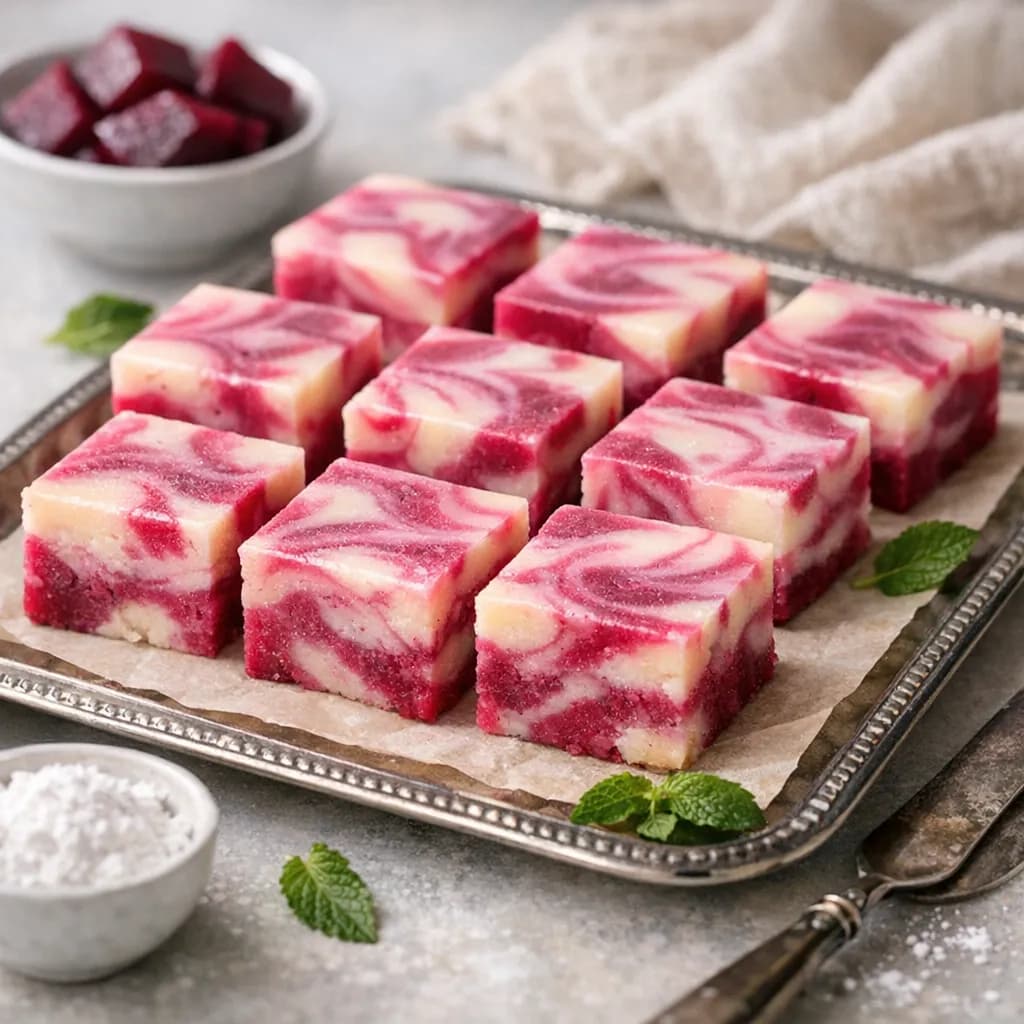 Potato and Beetroot Refrigerator Bars