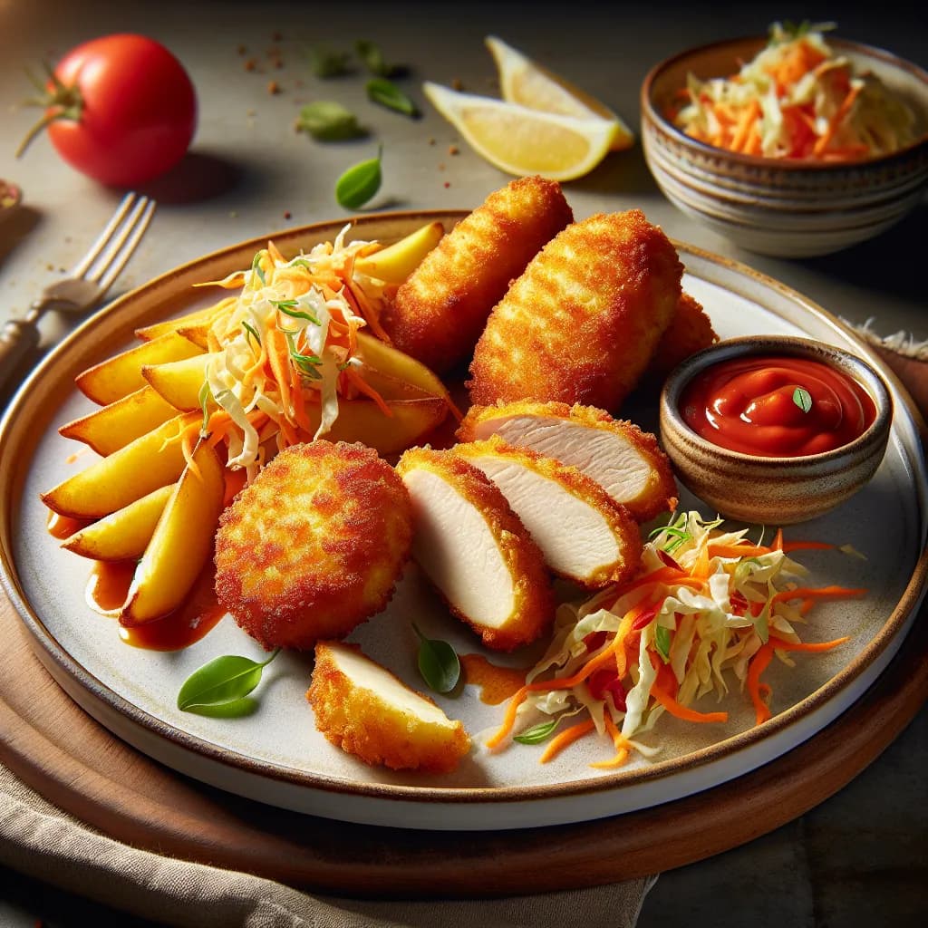 Potato and Chicken Croquettes