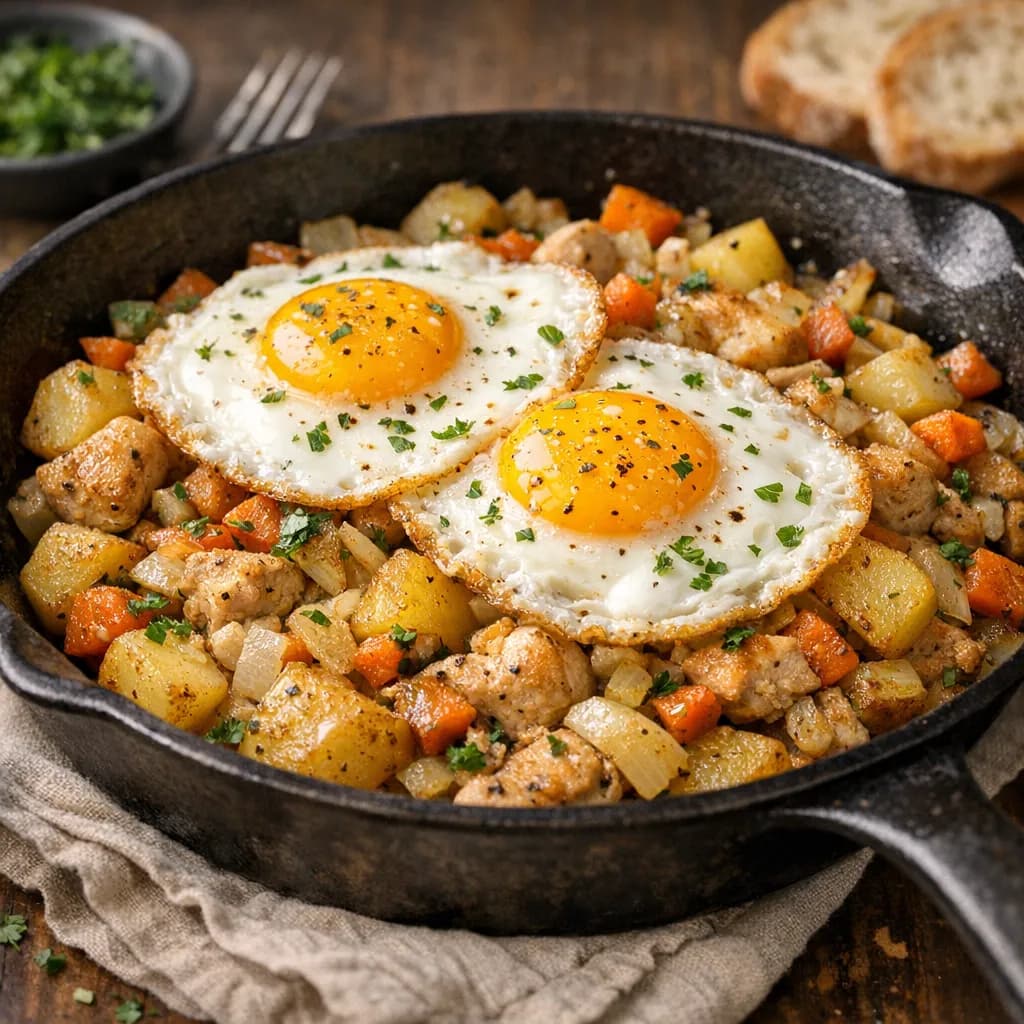 Potato and Chicken Hash