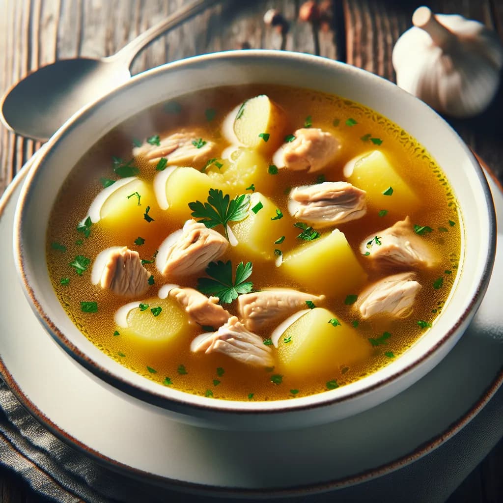 Potato and Chicken Soup